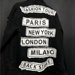 Vintage Style Jean Jacket